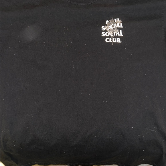 Anti Social Social Club Snakes In The Grass Tee - Black - XL - Picture 4 of 5